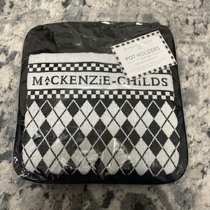 Mackenzie-Childs pot holders - set of two